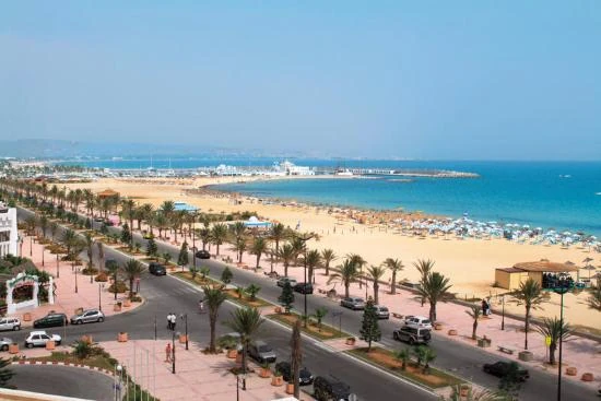 Yasmine Hammamet coastal view